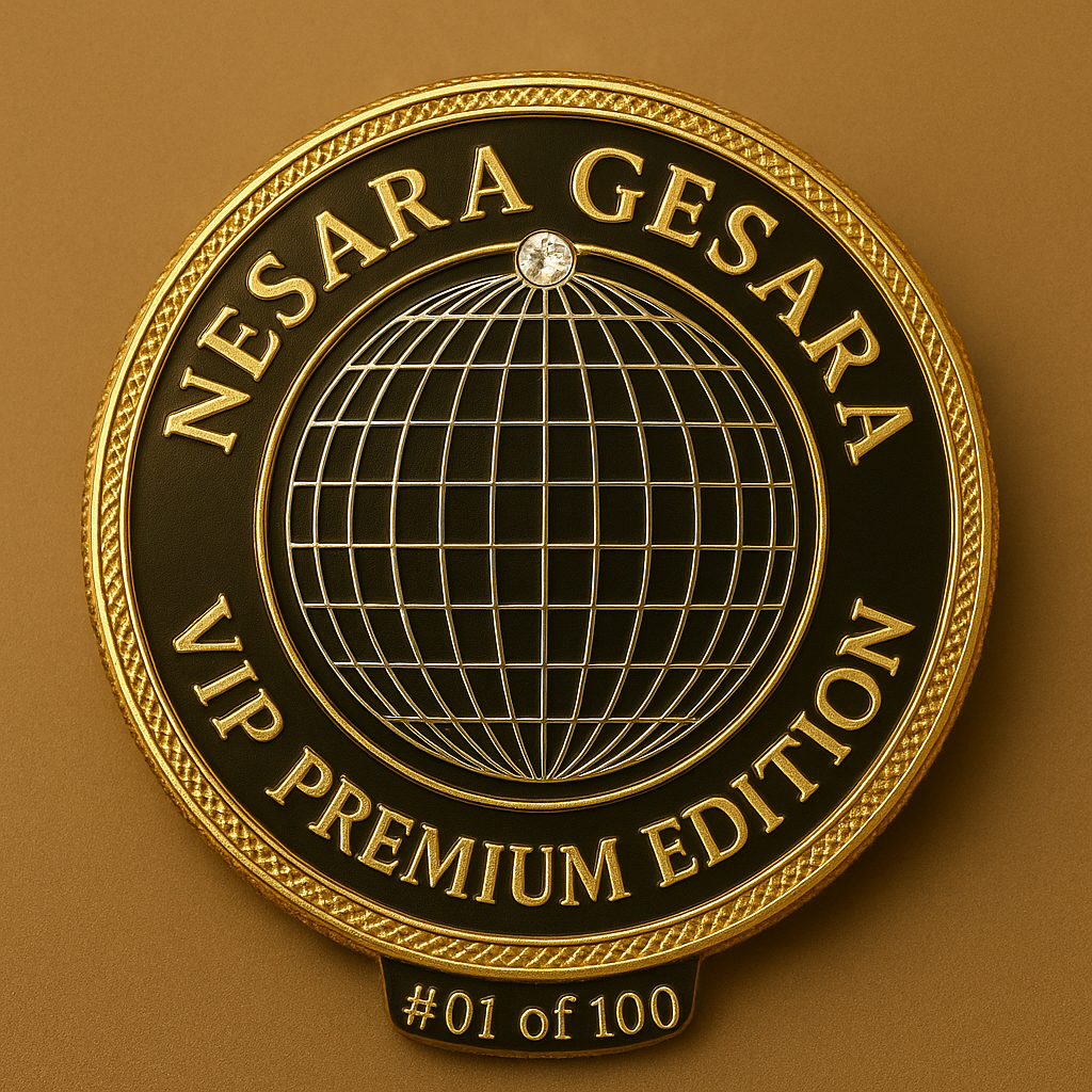 NESARA GESARA VIP PREMIUM COIN
