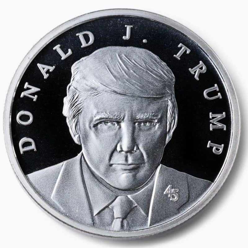 TRUMP EXCLUSIVE EDITION SILVER COIN