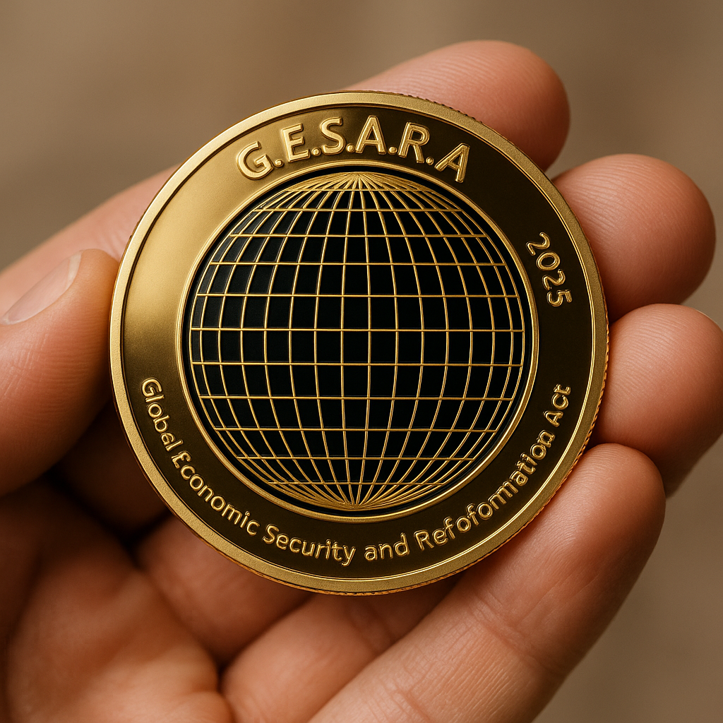 NESARA GESARA PREMIUM EDITION COIN